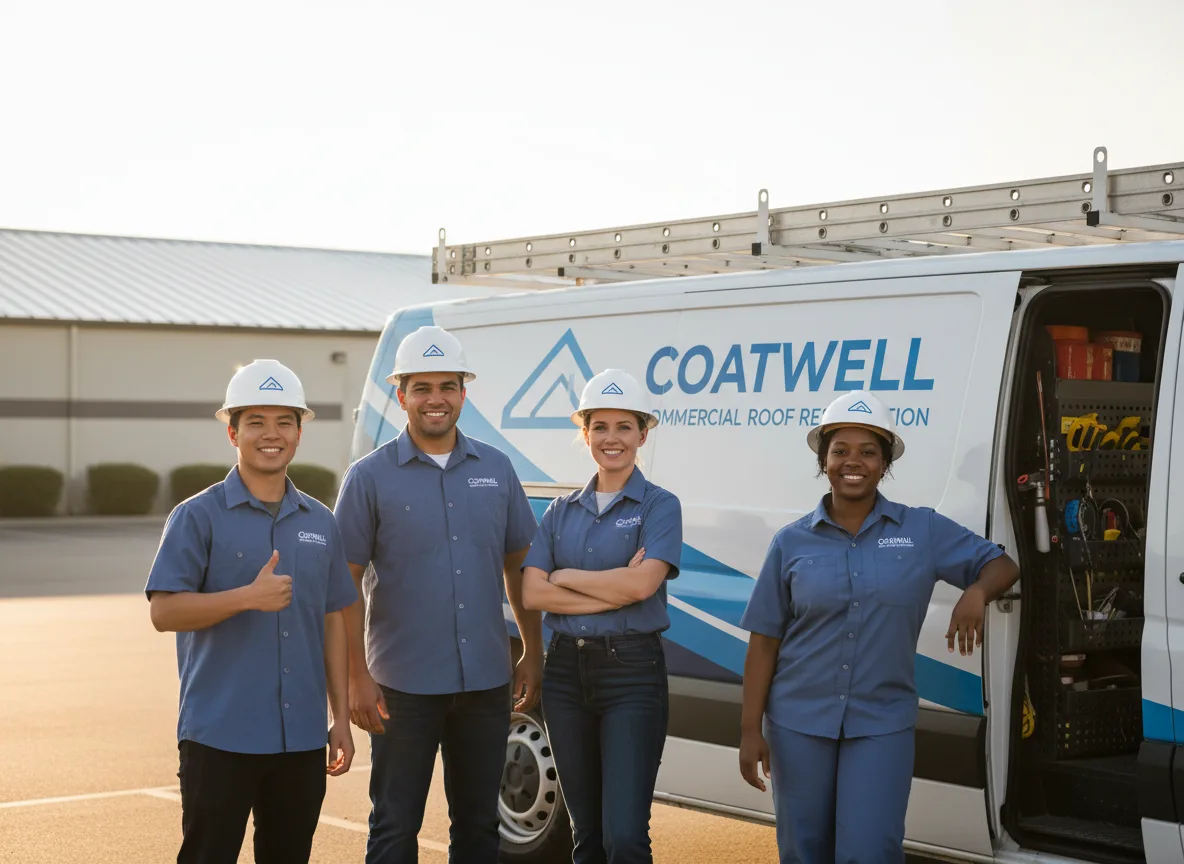 Commercial roof coating company in Watkins, MN
